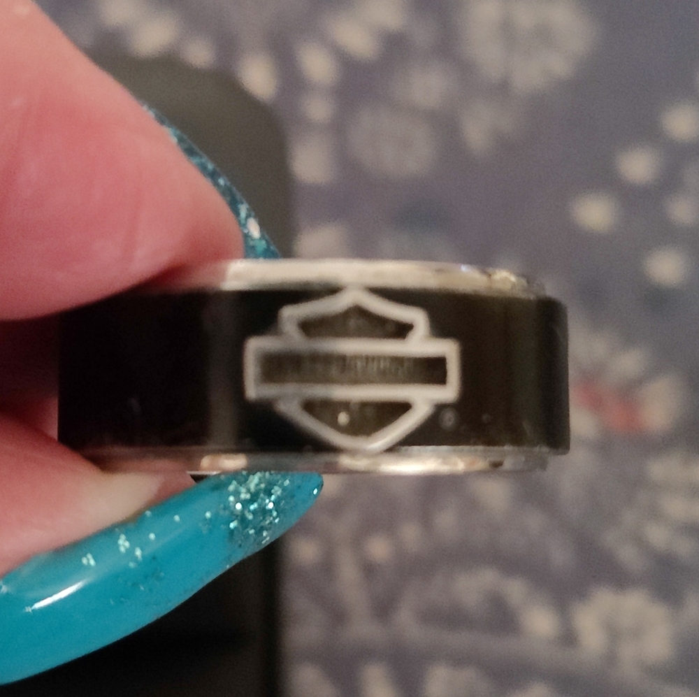 Men's Harley Davidson Ring Sz 13 GUC - Picture 2 of 7